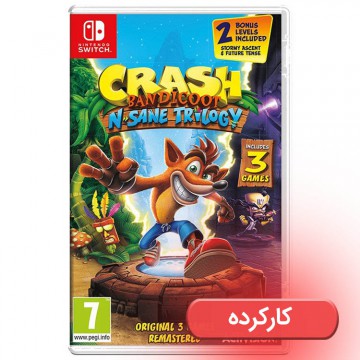 Crash Bandicoot N. Sane Trilogy - Nintendo Switch - کارکرده